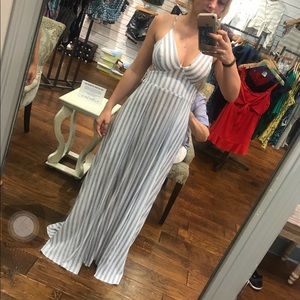 SOLD Striped maxi dress
